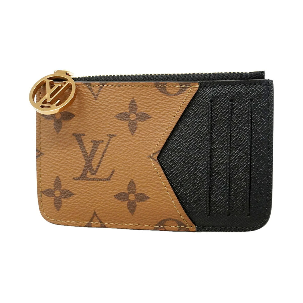 Louis Vuitton Monogram Reverse Portecartoromie Wallet/Coin Case M81912 Brown ...